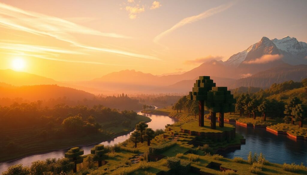 introdução ao mundo Minecraft