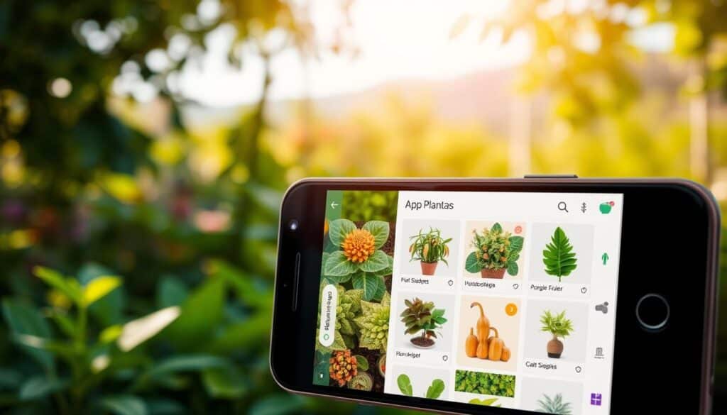 App Plantas e identificação de espécies